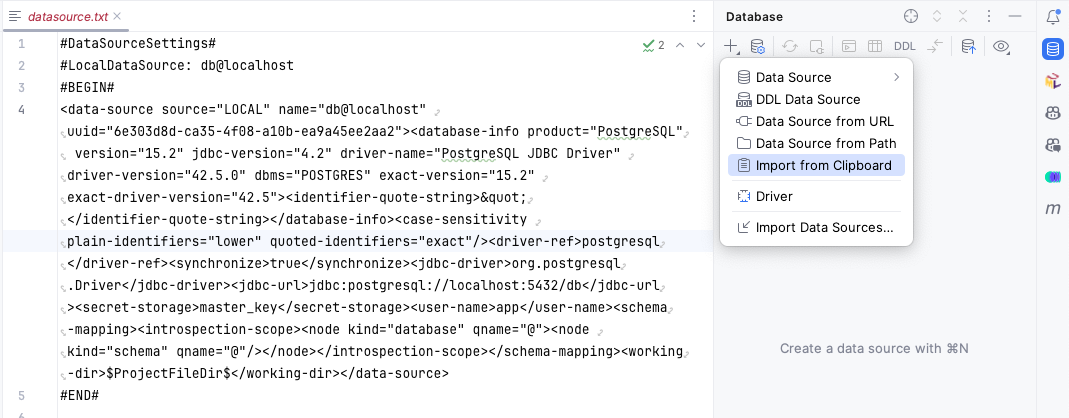 db import datasource