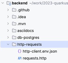 http request folder